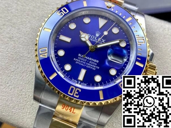 M126613LB-0002 Submariner VS Factory Rolex Blue Bezel 41MM 1121